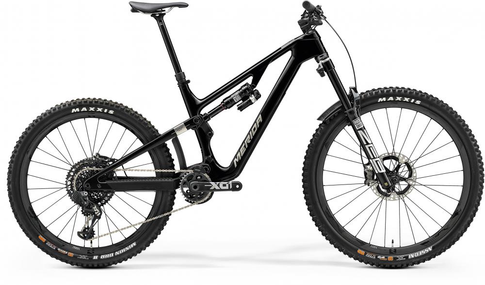 Merida ONE-SIXTY 10K HP1 schwarz/silber XS (14,5) Schwarz/Silber - High-Performance Endurobike