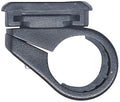 Trelock ZL 500 Halter für LS 500/600/280/330/400/700-735, stabile Lenkerbefestigung, einfache Montage, schwarz, 10x5x3 cm