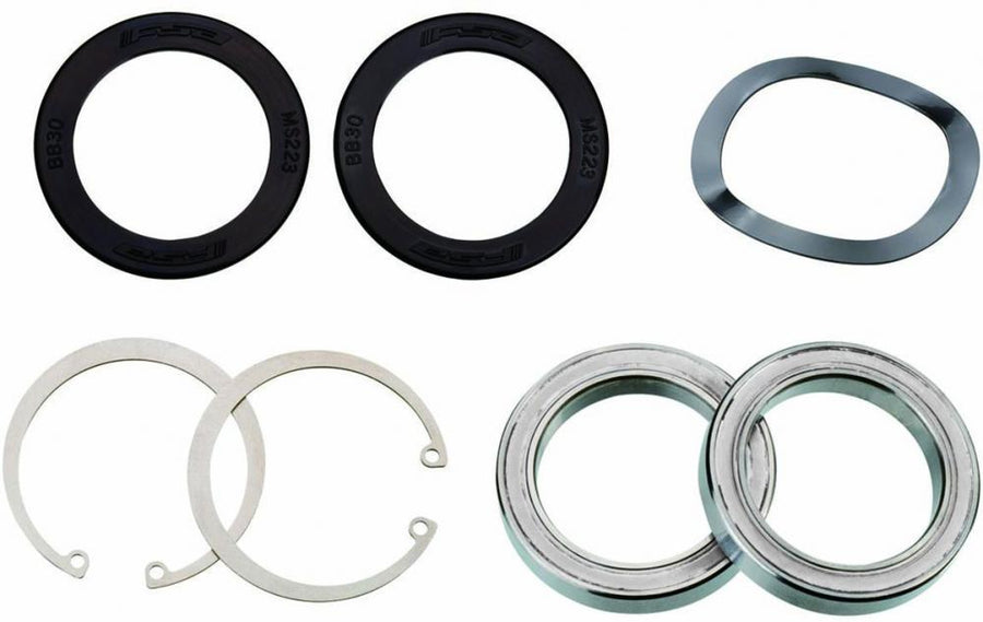 FSA Innenlager Road BB30 68/73 Ø 30 mm Schwarz - leichtes, laufruhiges Tretlager
