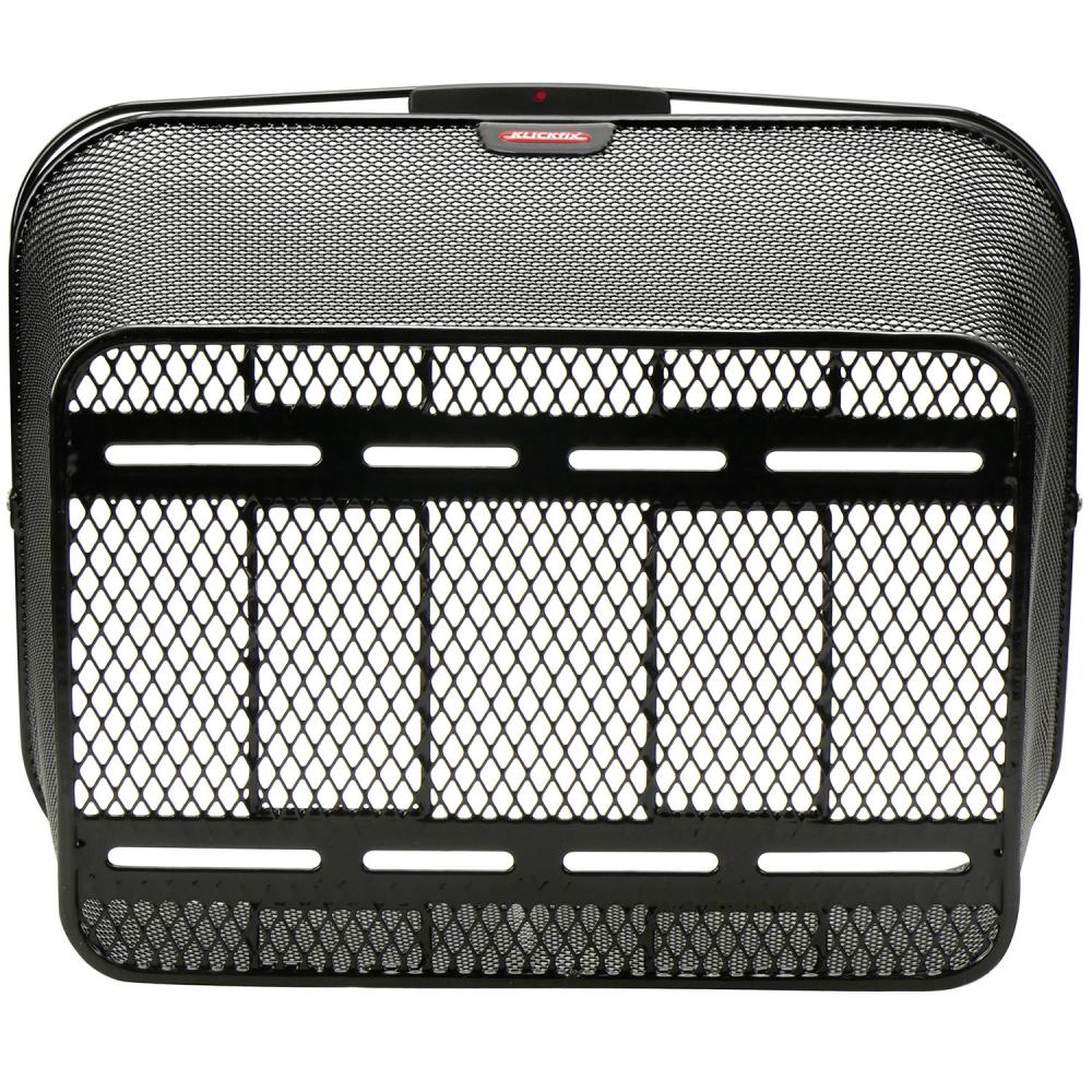 KLICKfix Fahrradkorb City Korb Cargokorbclip schwarz 37x49x26 cm