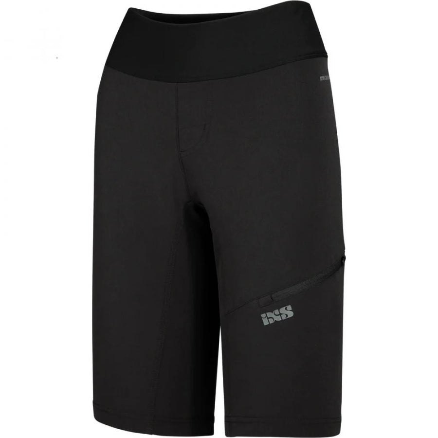 IXS Sports Division iXS Carve Hip-Hugger Women Shorts 34 black - maximaler Komfort für Mountainbikerinnen