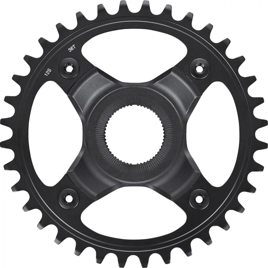 SHIMANO Kettenblatt E-BIKE SYSTEMS SM-CRE70 36Z - robustes E-MTB Antriebsupgrade