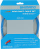 SHIMANO Schaltzug-Set Road polymerbeschichtet - präzise Schaltperformance, Blau