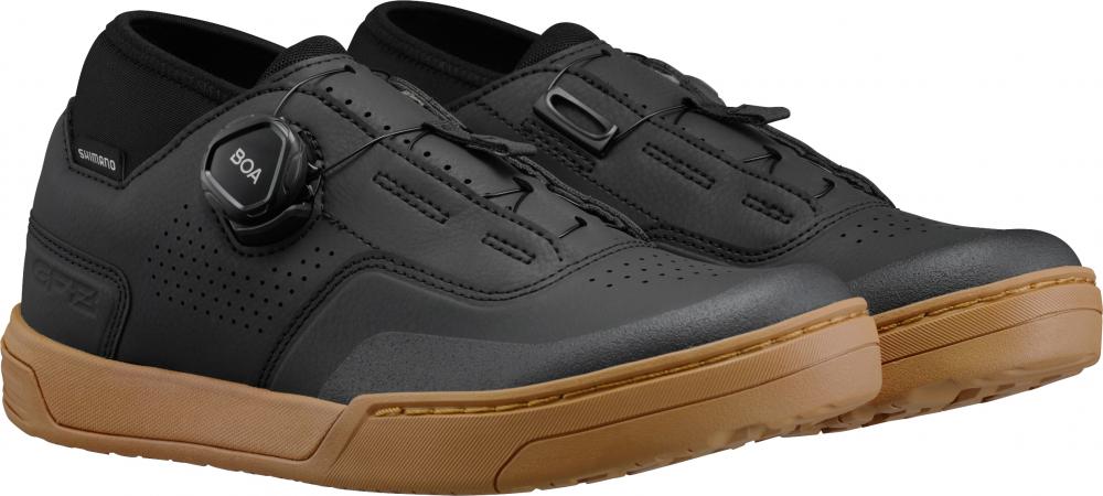 SHIMANO GF800, SCHUH, WOMEN, FLAT, BLACK/AMBER, GR. 39 Fahrradschuhe - 800,