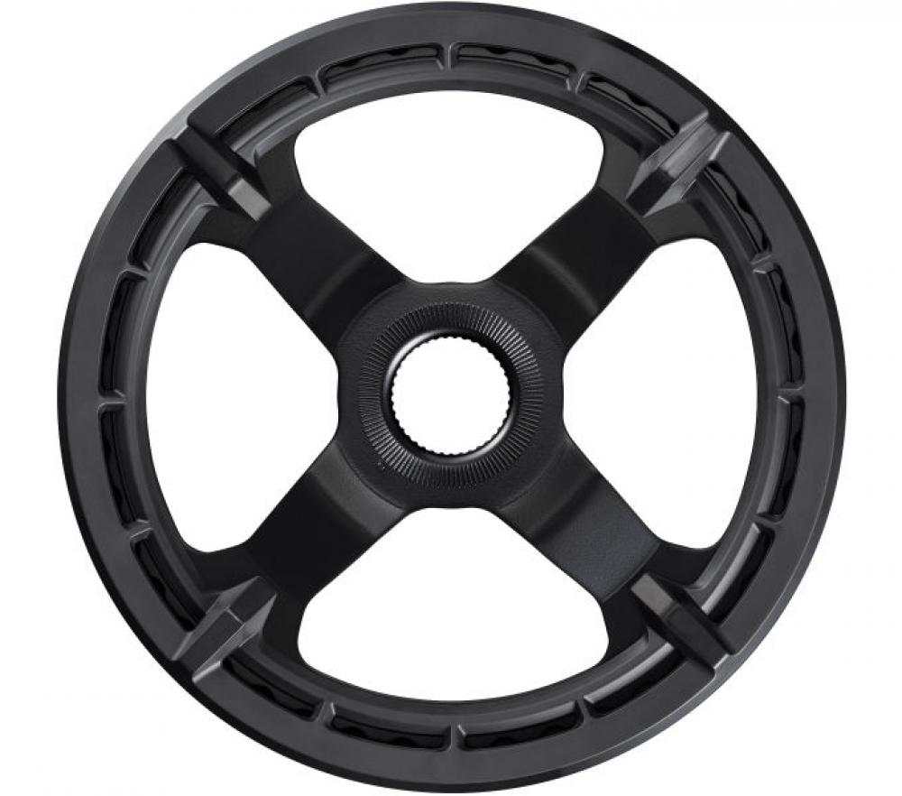 SHIMANO Kettenblatt SM-CRE50 44Z mit Doppelschutzscheibe - robustes E-Bike Kettenblatt