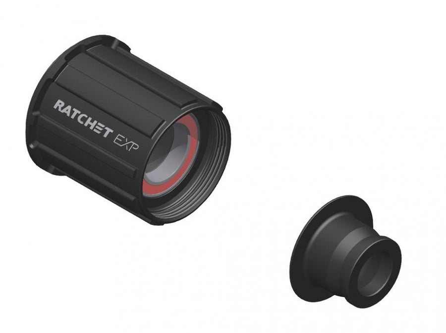 DT Swiss Freilauf/Rotor Umrüstkit Shimano Ratchet EXP 12 x 142/148 mm Schwarz - einfache Umrüstung