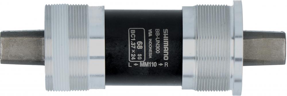 Robustes SHIMANO UN300 BSA Innenlager 68/110mm für zuverlässigen Fahrradantrieb.