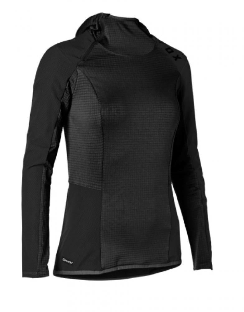 Fox Women Defend Thermo Hoodie Kapuzenpullover Black Größe XL