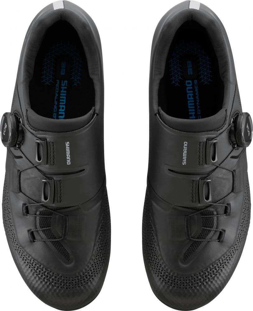 SHIMANO Fahrradschuhe RC503W Damen Road SPD-SL Fahrradschuhe - Größe 40, Schwarz