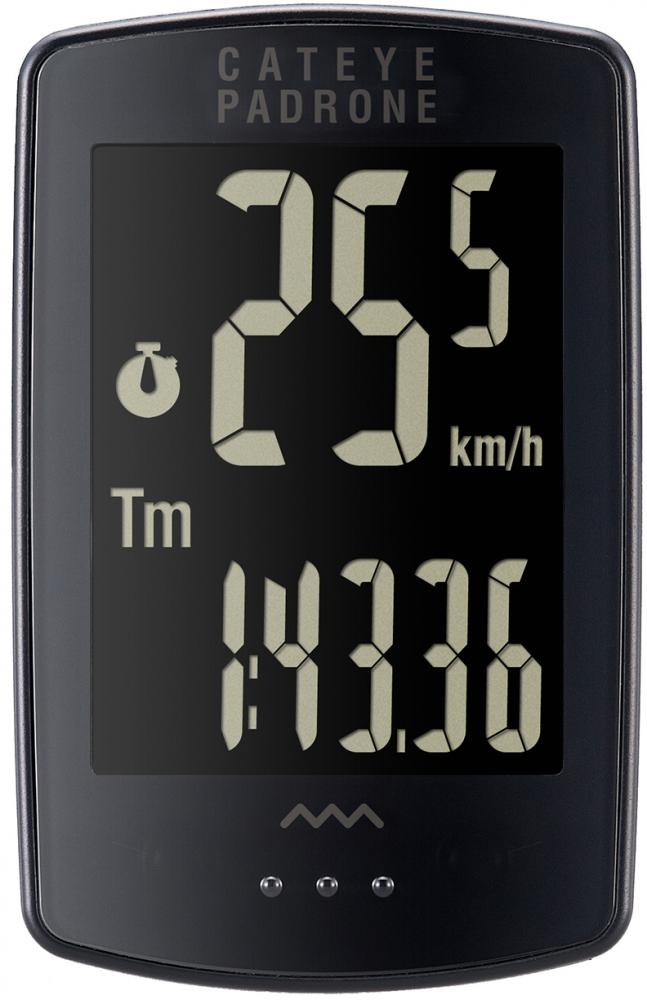 CatEye Padrone CC-PA100W kabelloser Fahrradcomputer schwarz