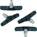 Point V-Brake Bremsschuhe 70 mm symmetrisch schwarz - 2 Paar, Alufelge