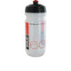 VAR Trinkflasche 600 ml transparent-rot - BPA-freie Sportflasche für Radfahrer