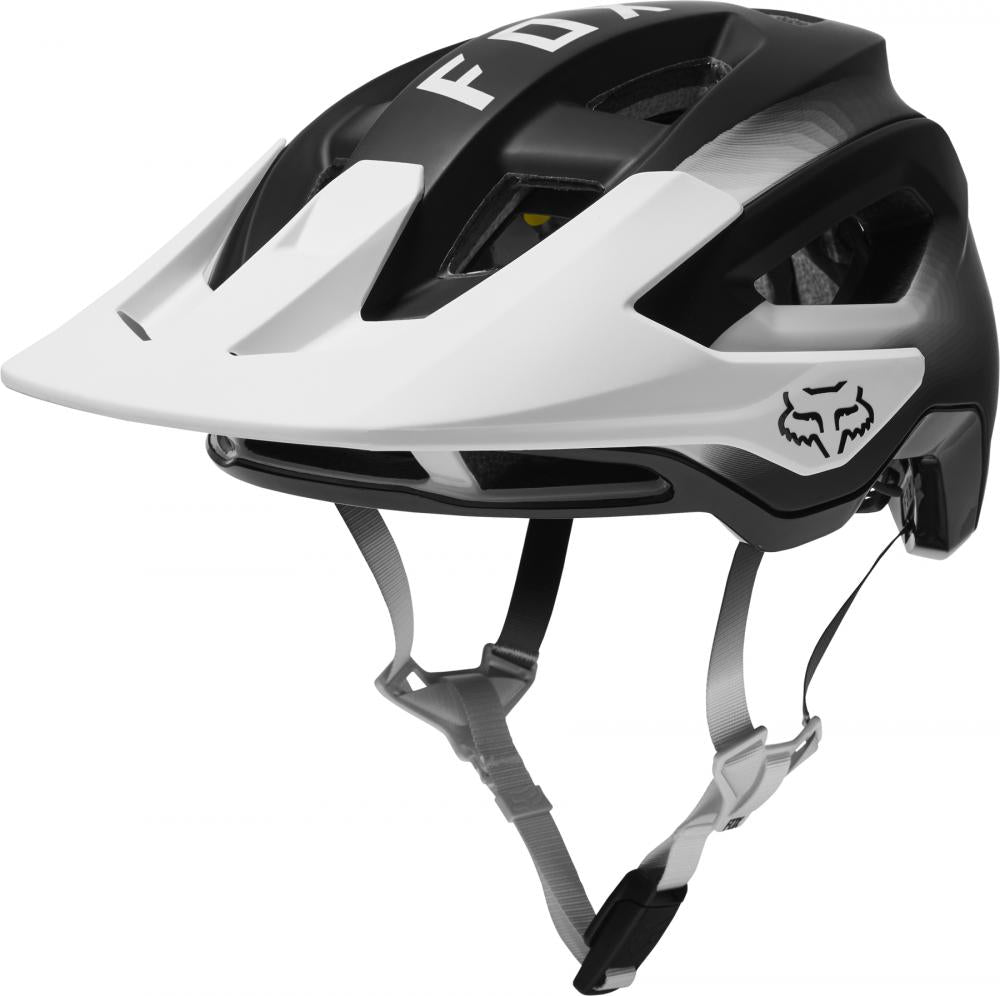 Fox Helm Speedframe Pro Fade black white Größe S