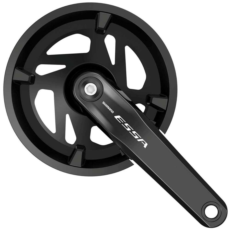 SHIMANO FC-U2000-1 Kurbelgarnitur ESSA - Robuste 1-fach Kurbel für City- und Trekking-Bikes
