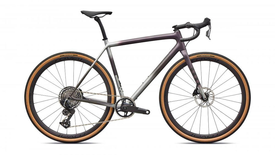 CRUX Gravelbike PRO NBLMET/SHDWSIL/SMK 49