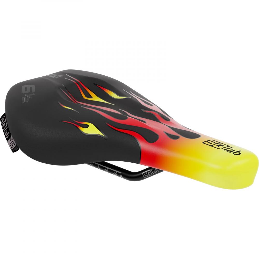 ERGOWAVE SQlab Sattel 6 1/2 ERGOWAVE® Flames 9cm
