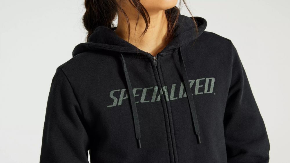 LEGACY Bekleidung WORDMARK ZIP-UP HOODIE WMN BLK M