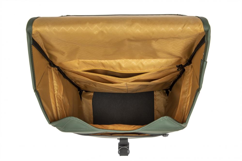 New Looxs Radtasche Odense Single Green 18 l Green - robuste Einzeltasche fürs Alltagsradeln