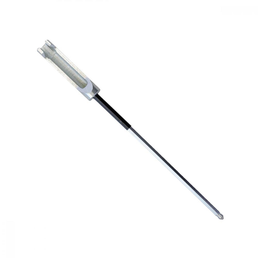 Langer, schlanker Wiha Adapter SW 8,0, präziser Montageadapter für MAGURA Fahrrad Bremsgriffgehäuse.