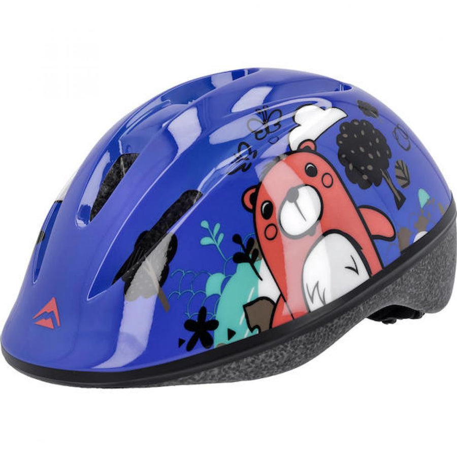 Merida Helm Bear blau 47-53 cm Blau - sicherer Kinder-Fahrradhelm mit Top-Belüftung