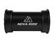 Nova Ride BB386 Innenlagerschalen 24mm Schwarz - Rahmenschonend für Shimano-Kurbelgarnituren