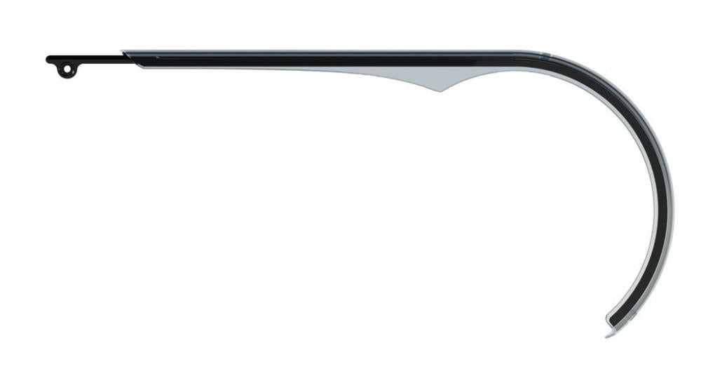 Herrmans Kettenschutz Slim 48 48 Zähne transparent schwarz Ø215