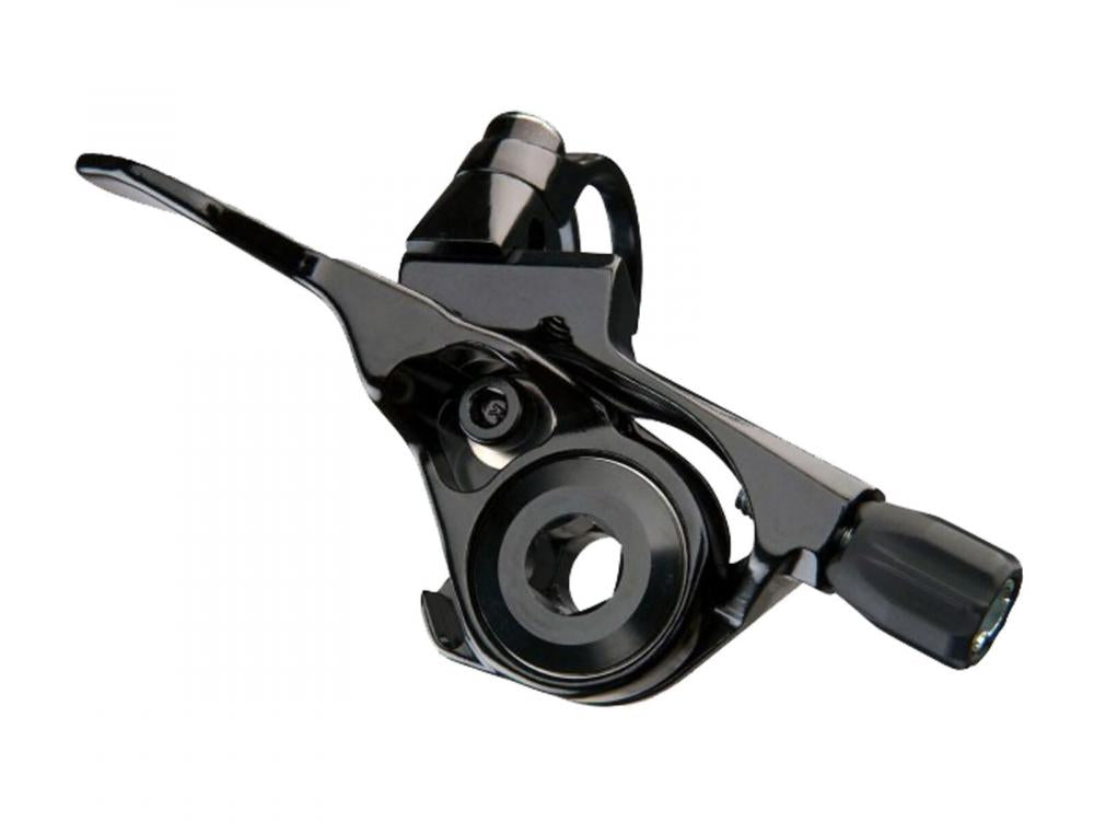 Schwarzer Race Face Turbine R Remote Hebel für präzise Dropper-Post-Steuerung.