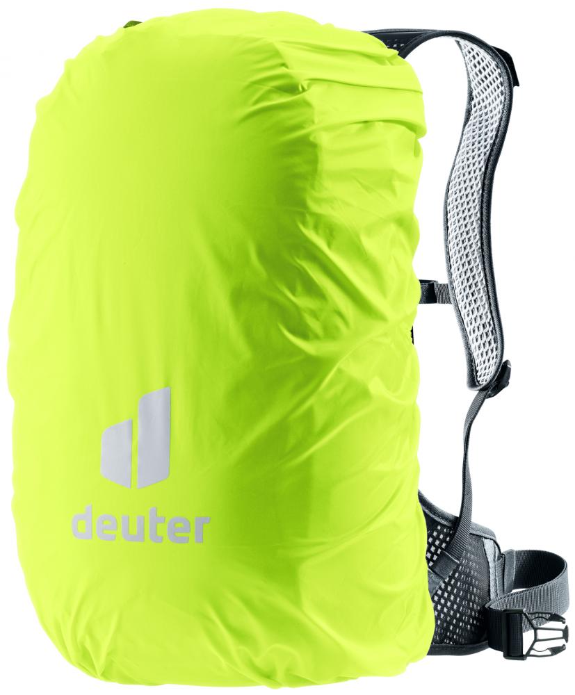 Deuter Race Air 14+3 Fahrradrucksack Citrus-Graphite - extrem leichter Bike-Rucksack mit Aircomfort