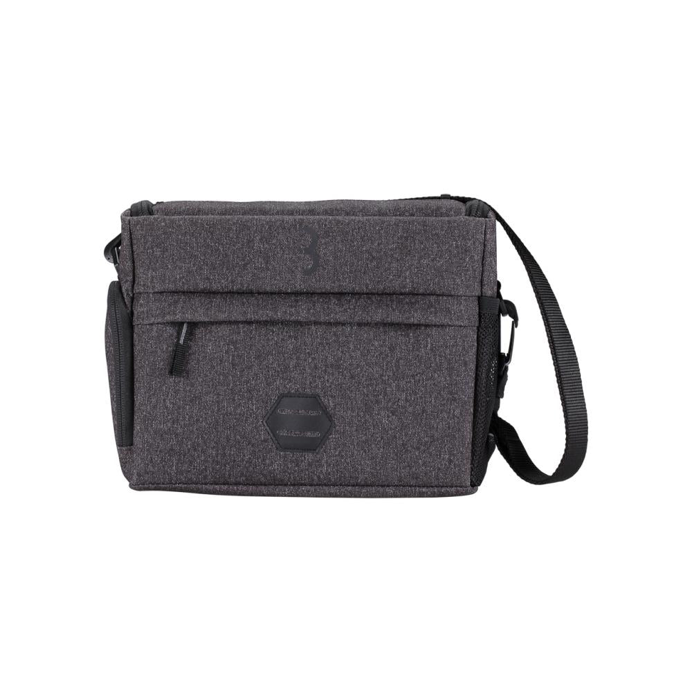 BBB Cycling Lenkertasche FrontPack 26x16x18cm 5,5L grau - praktische Fahrrad-Lenkerbox