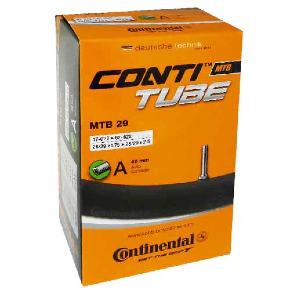 Continental Conti MTB 28/29 Fahrradschlauch 28/29x1.75/2.50, 40mm Auto/Schrader Ventil.