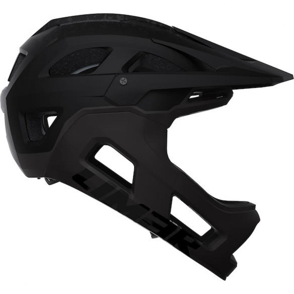 Limar Livigno + Mips Matt Black M Schwarz - leichter Fullface-Helm mit maximalem Schutz