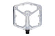 Crankbrothers Stamp 7 Large Plattform-Pedal Silver Collection silber