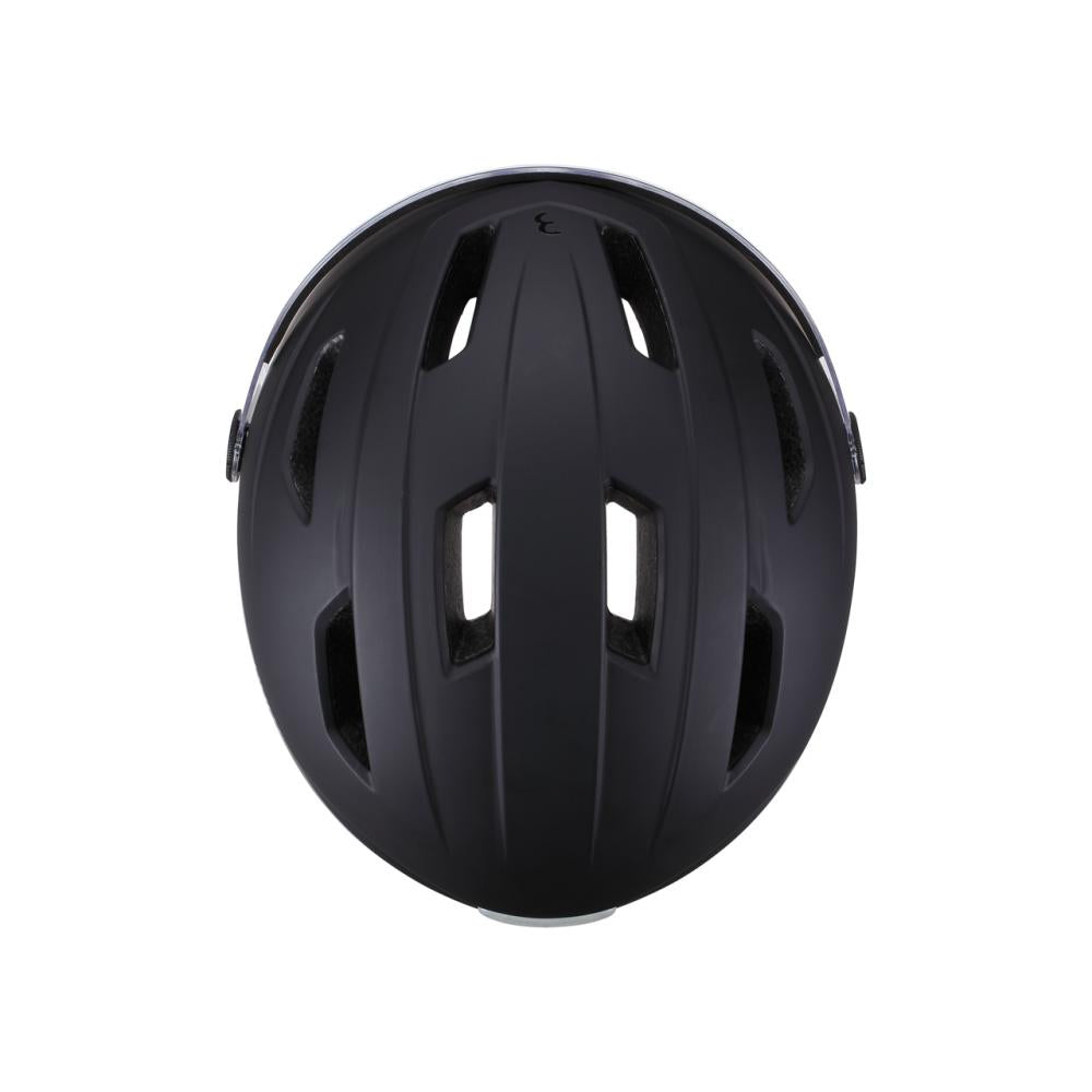 BBB Cycling Helm Move Faceshield M Matt Schwarz - sicherer Speed-Pedelec- & E-Bike-Schutz