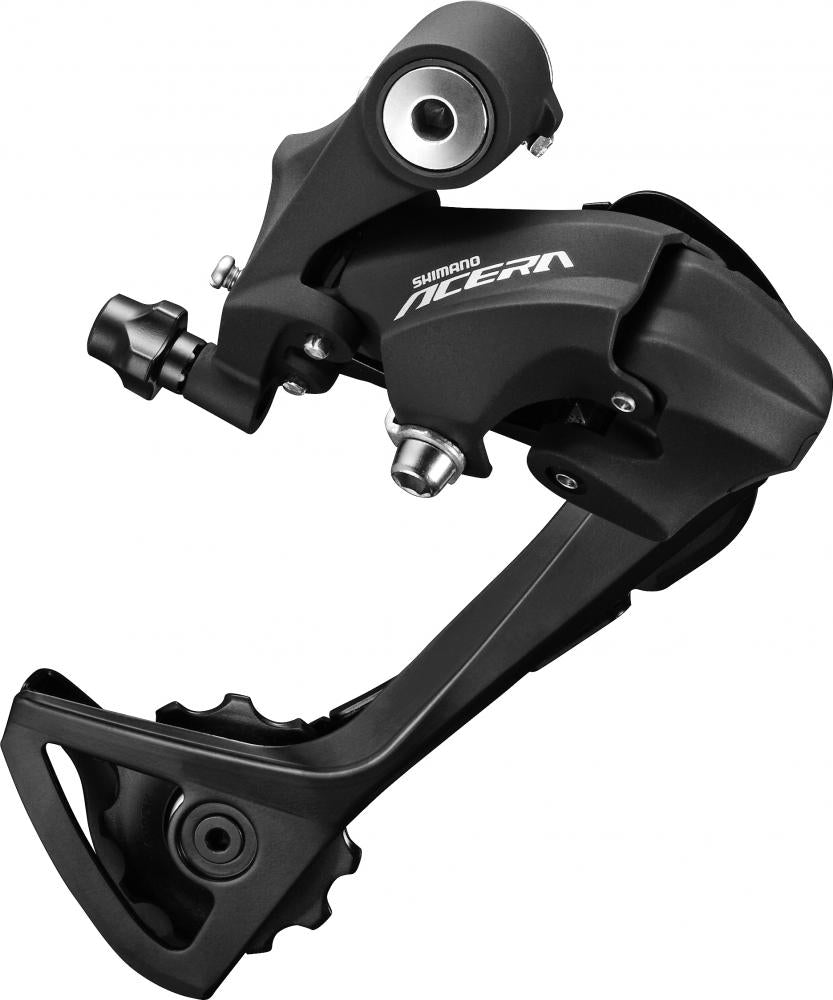 SHIMANO ACERA Schaltwerk RD-T3000 SGS 9-fach Trekking schwarz für Trekkingrad und Citybike.