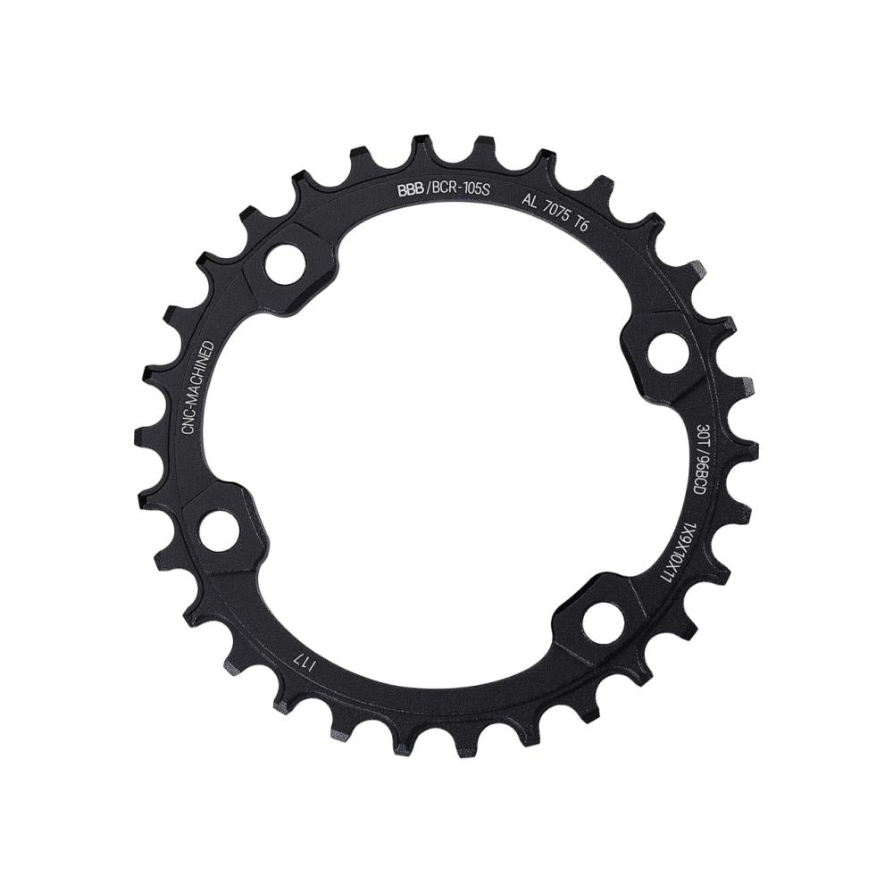 BBB Cycling BBB Kettenblatt MTBGear Shimano XT M8000 30T 96mm schwarz - effiziente Kraftübertragung