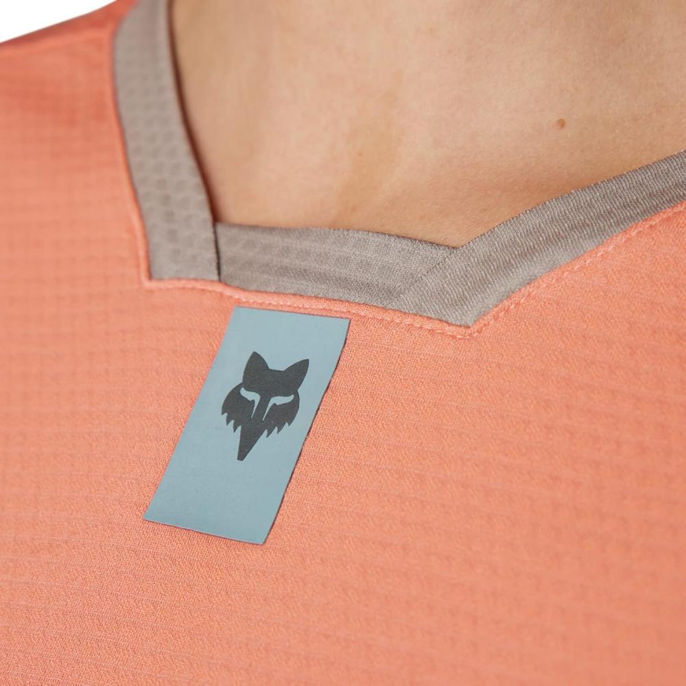FOX Defend Damen MTB-Langarmtrikot XS - Salmon mit TruDri