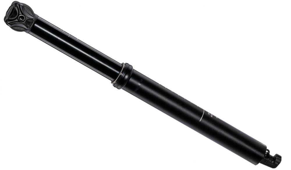 ERGOTEC Viper Variosattelstütze schwarz, Ø30,9mm, 150mm Hub, innenliegende Kabelführung, e-Bike ready.