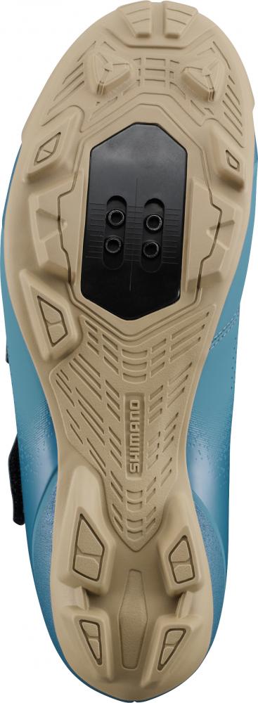 SHIMANO Fahrradschuhe XC102W Damen MTB SPD Größe 43 Blau