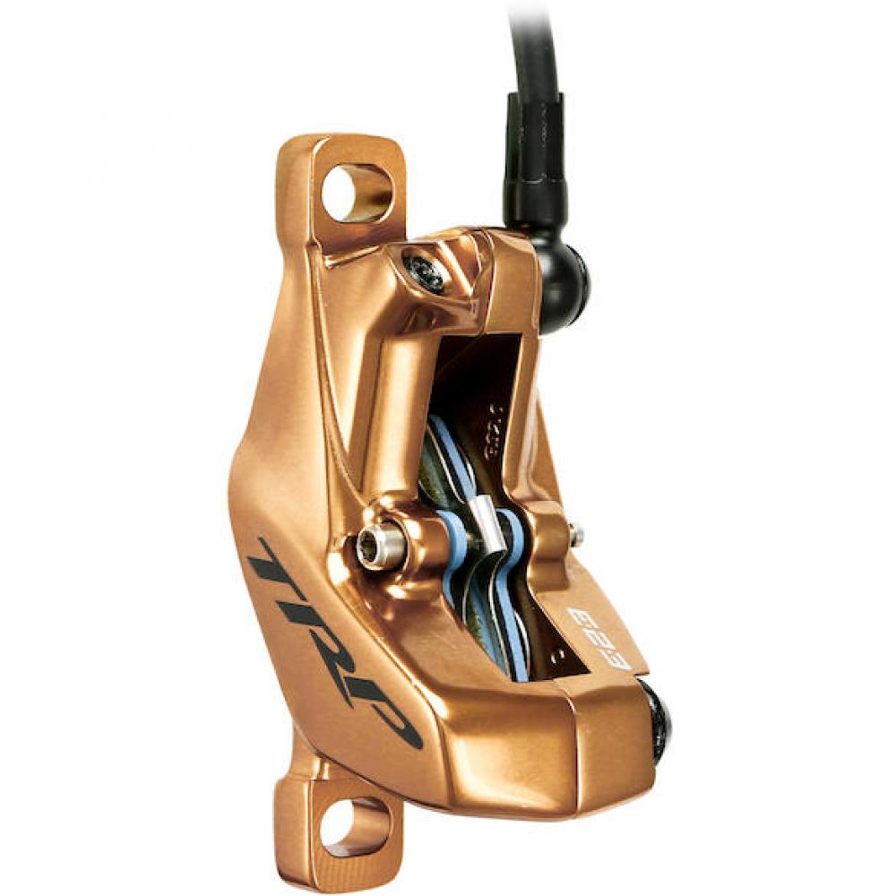 TRP Bremssattel Bremse EVO Pro HD-M9040 Gold - TRPnRechts: nur für 2 3 mm starke Bremsscheiben!nFarbe: Gold Gewicht: 323 g VE: 1 St. - Bremsen