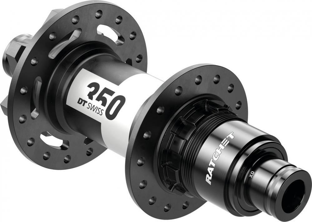 DT Swiss Nabe MTB HR 350 Classic 32 Loch Schwarz - zuverlässige Boost-Hinterradnabe
