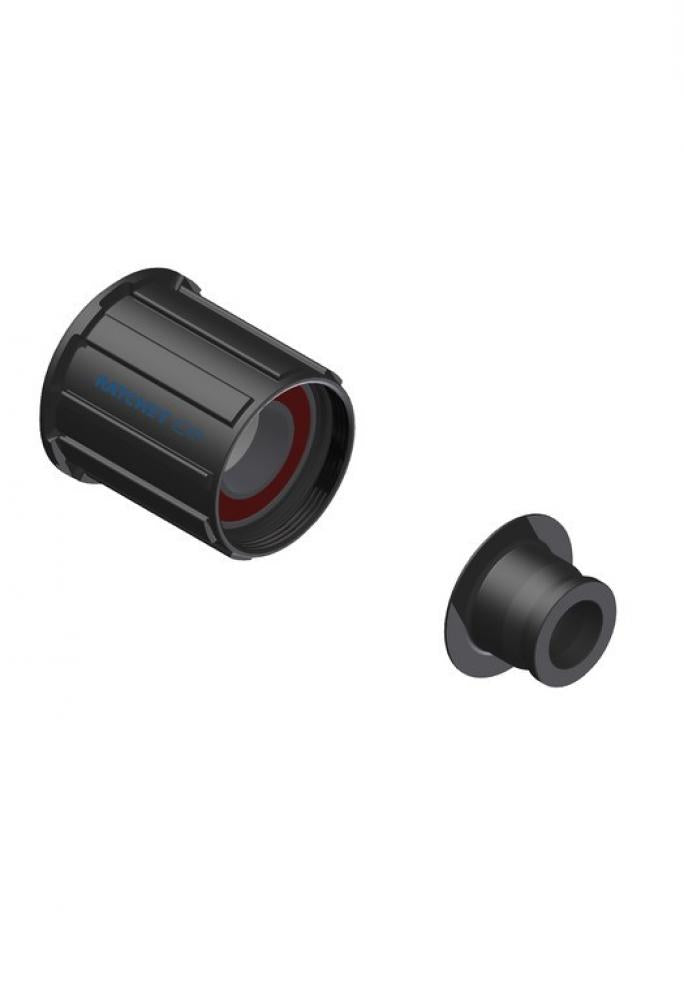 DT Swiss Freilauf/Rotor Umrüstkit Shimano Ratchet EXP 12 x 148 mm Rot - einfache Umrüstung