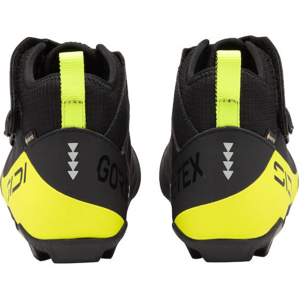 Sidi MTB HIEMX black/yellow neon 39 Schwarz/gelb - Winter-MTB-Schuh mit Gore-Tex & X2NC-Sohle