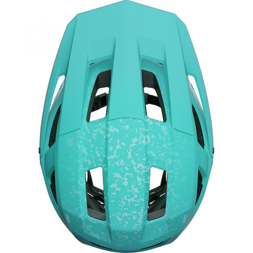 Limar Livigno + Mips Matt Deep L Minzgrün - leichter Fullface-Helm mit maximalem Schutz