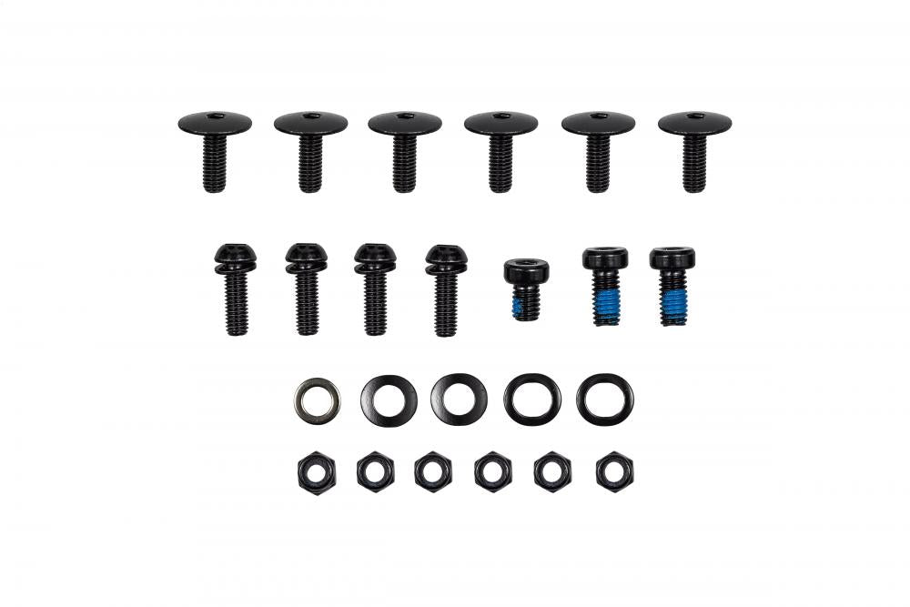 TURBO CRR SUB Front Rack Montage-Set - Komplettes Hardware Kit für sichere Befestigung - Befestigungsadapter