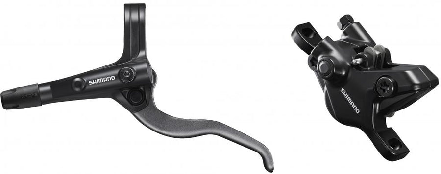 SHIMANO Scheibenbremse MT401/MT410 VR Scheibenbremse - Vorderrad links, Grau