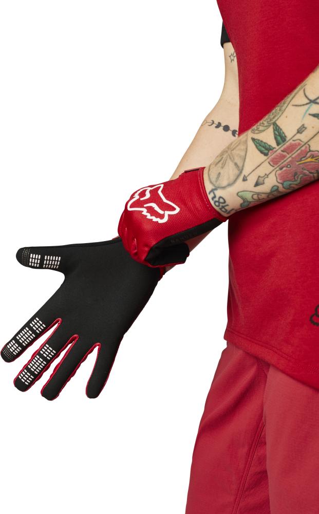 Fox Ranger Glove Full Finger chili red Größe S Damen