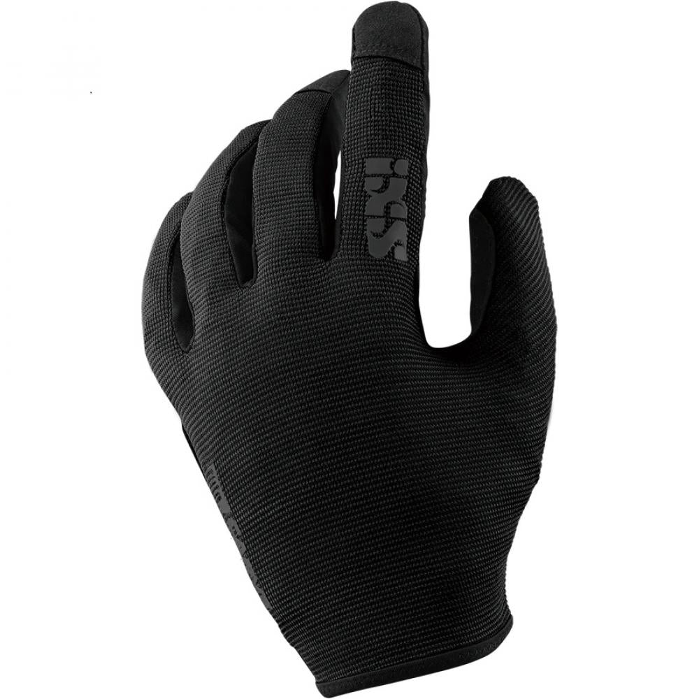 IXS Sports Division iXS Carve Gloves KM black - ergonomische MTB-Handschuhe mit Touchscreen-Funktion
