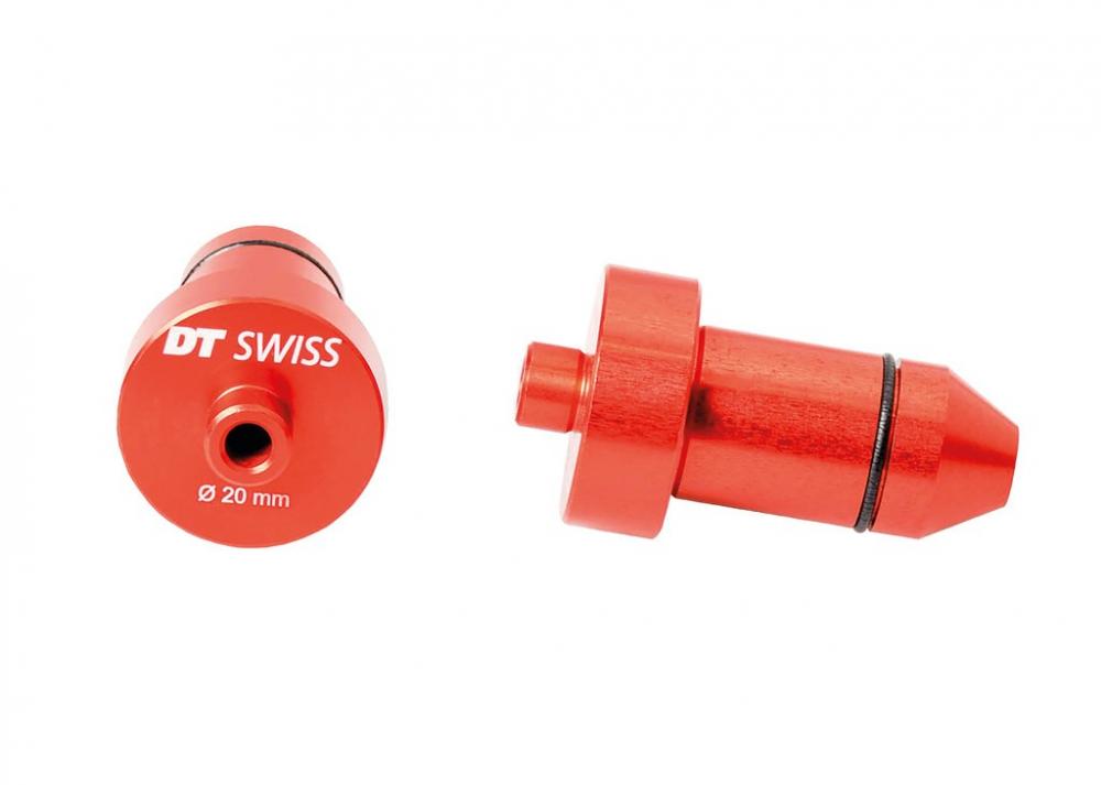 DT Swiss Zentrieradapter Pro Line 20mm Kit 2 Stück Schwarz - Präzise Zentrierung