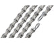 Connex Fahrradkette 12sW Fahrradkette 12-fach - 126 Glieder 1/""x11/128 Silber - gewachst mit Kettenschloss