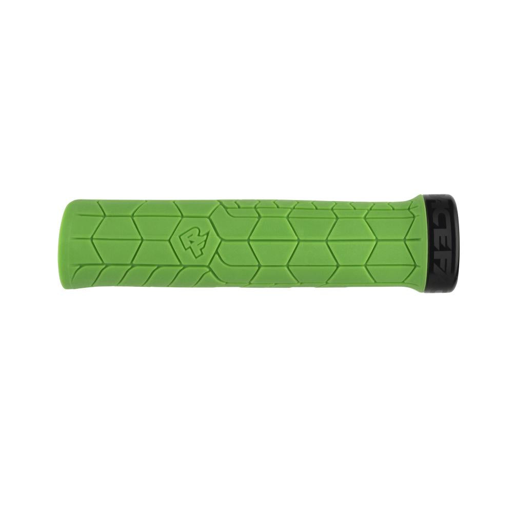 Race Face Getta Grip Lock-On Griff, 33mm, grün/schwarz - sicherer Halt und hoher Komfort
